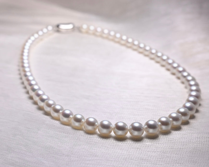 Aurora ROSE Akoya Pearl Strand